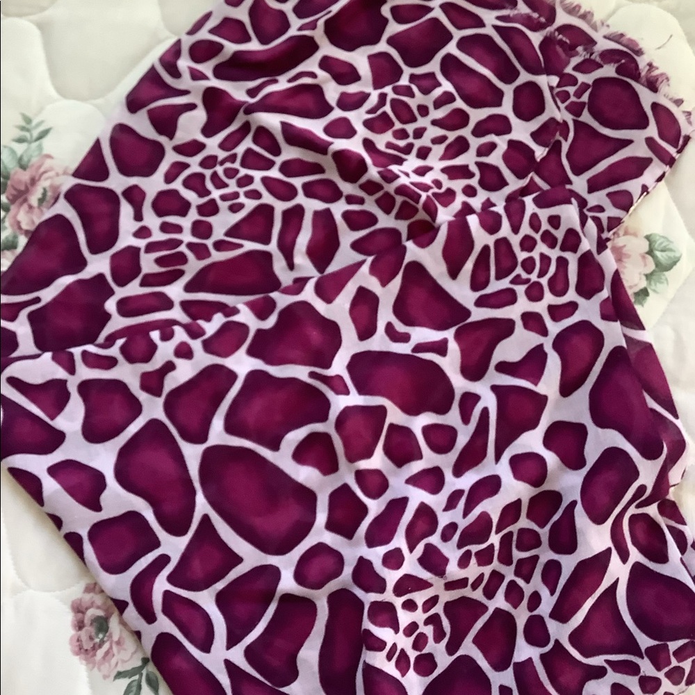 Animal Print Scarf